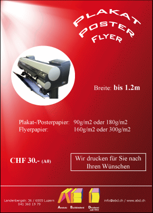 Flyer Plakate/Poster