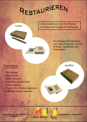 Flyer Restaurieren